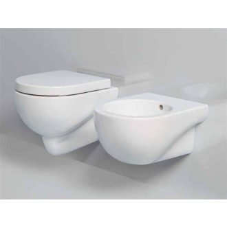 Závěsný bidet NUVOLA - Bez upevňovací sady, 460 x 350 x 245 mm