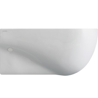 Závěsný bidet NUVOLA - Bez upevňovací sady, 550 x 350 x 245 mm