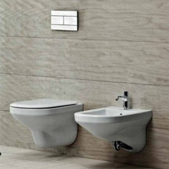 Závěsný bidet THIN 56 × 36 cm