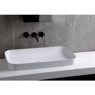 Umyvadlo SOFT - na desku / zápustné - 45 × 40 cm