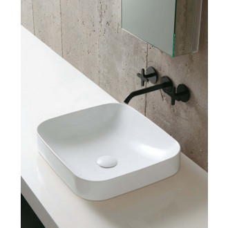 Umyvadlo SOFT - na desku / zápustné - 75 × 40 cm