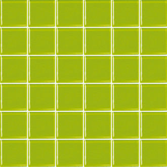 Sklenená mozaika Premium Mosaic zelená 31x31 cm lesk MOS50PI
