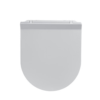 CERANO - Závesná WC misa Puerto, Rimless + sedátko Sedile, softclose - biela lesklá - 35x50 cm