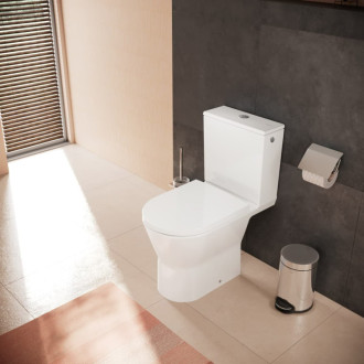WC kombi komplet stojící Hansgrohe EluPura Original S zadní odpad 60267450