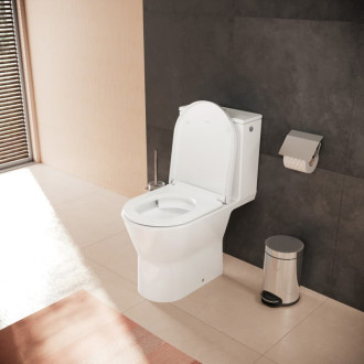 WC kombi komplet stojící Hansgrohe EluPura Original S zadní odpad 60267450