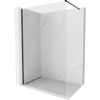 Mexen Kioto-X Sprchová zástena 60 x 200 cm, 10 mm priehľadná, čierna - 800-060-101-70-00-X