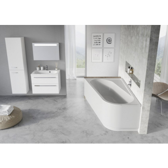 Ravak Vaňa CHROME 160x105 L snowwhite CA51000000