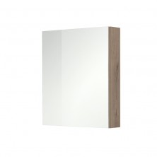 Mereo Aira kúpeľňová skrinka, zrkadlová, galerka, dub, 600x700x140 mm CN715GD