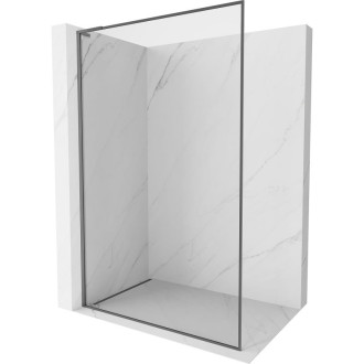 Mexen Kioto-XF L Sprchová zástena s rámom 60 x 202 cm, 10 mm priehľadná, strieborná - 800-060-174-95-00-XF