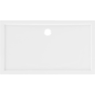 Mexen Flow úzka obdĺžniková sprchová vanička 150 x 85 cm, biely lesk - 46R108515