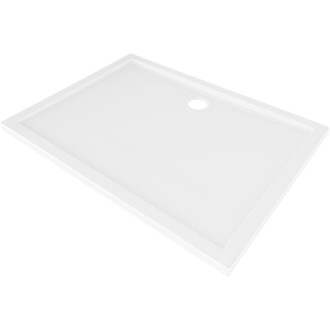 Mexen Flow úzka obdĺžniková sprchová vanička 110 x 90 cm, lesklá biela - 46R109011