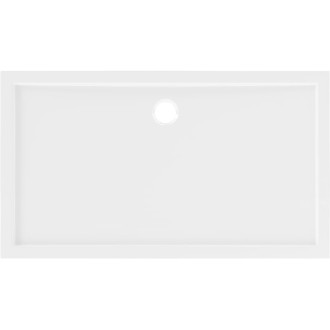 Mexen Flow úzka obdĺžniková sprchová vanička 150 x 95 cm, lesklá biela - 46R109515