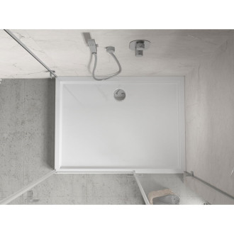 Mexen Flow+ obdĺžniková sprchová vanička 100 x 90 cm, biely lesk - 46R109010H