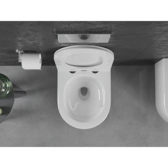 WC misa Mexen Sofia Rimless Tornado, lesklá biela - 3354XX00T