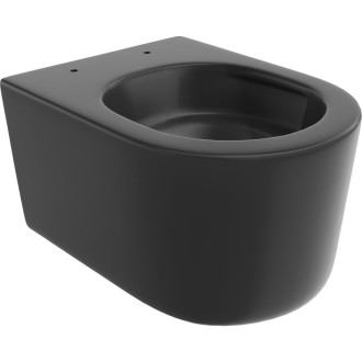 WC misa Mexen Sofia Rimless Tornado, matne čierna - 3354XX85T