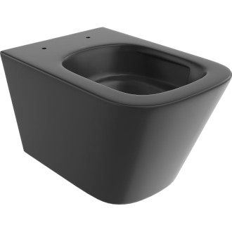 WC misa Mexen Teo Rimless Tornado, matne čierna - 3385XX85T