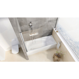 Ravak PVS1-80 satin+Transparent 79840U00Z1