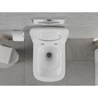 WC misa Mexen Riva Rimless Tornado, lesklá biela - 3363XX00T