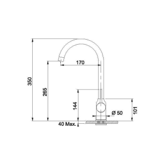 Set Franke T29Č (drez OID 611-62 + FP 9000.099 grafit) čierna 114.0366.037