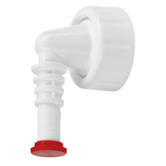 Kolienko podomietkového sifónu, pre sušičku/umývačku, biela 60886