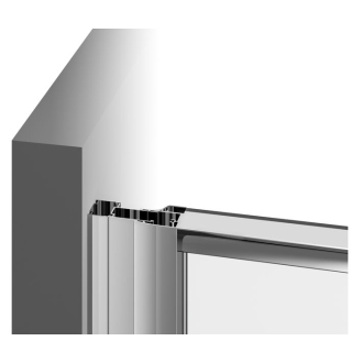 Ravak PDOP2-110 satin+Transparent 03GD0U00Z1