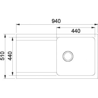 Set Franke T41Č (drez OID 611 + FP 9000.099 grafit) čierna 114.0441.337
