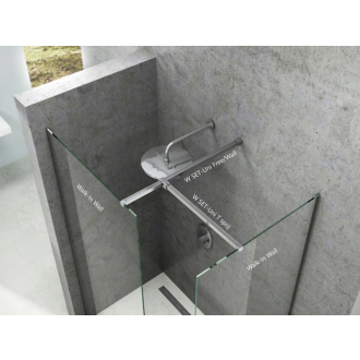 Ravak Walk In Wall-100 v.200 bright alu+Transparent GW9WA0C00Z1