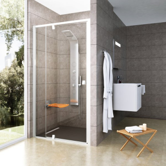 Ravak PDOP2-110 black+Transparent 03GD0300Z1