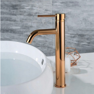 Rea Batéria umývadlová vysoká Lungo Rose Gold REA-B6321