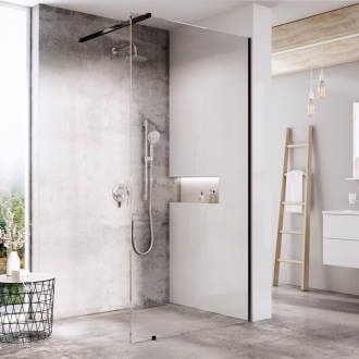Ravak Walk In Wall-60 v.200 black+Transparent GW9W00300Z1