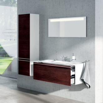 Ravak SB-400 L Clear biela/čerešňa X000000762