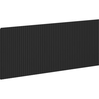 Drážkovaná predná strana Mexen Rivel pre korpus kúpeľňové skrinky 80 x 43,5 cm, matná čierna - 91A20-0800-470-1-71