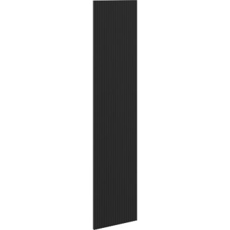 Drážkovaná predná strana Mexen Rivel pre korpus kúpeľňové skrinky 35 x 160 cm, matná čierna - 91A21-1600-300-1-71