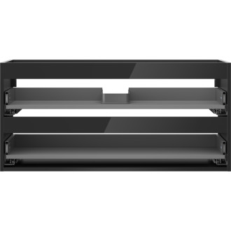 Korpus umyvadlové skříňky Mexen Box-A 100 cm, 2 zásuvky, černý lesk - 91AX0-1000-470-2-70