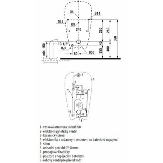 JIKA Golem H8430700000001 Urinál