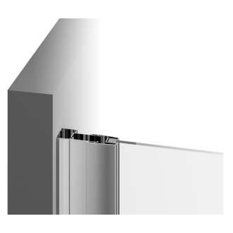 Ravak BLPS-90 satin+Transparent 9BH70U00Z1