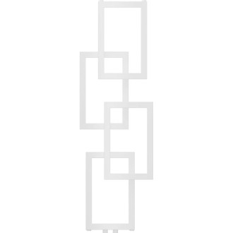 Dekoratívny kúpeľňový radiátor Mexen Grid 1115 x 360 mm, 279 W, biely - W215-1115-360-00-20