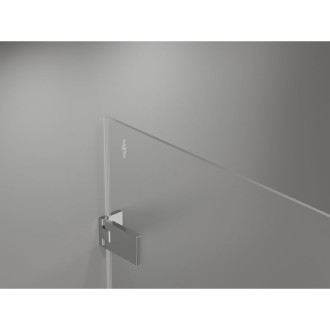 Sprchovací kút Mexen Lunar-F Duo skladací 95 x 85 cm, priehľadný, chróm - 836-095L-085P-01-00