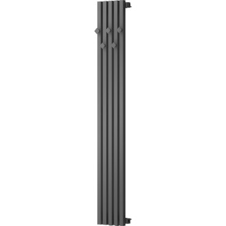 Dekoratívny kúpeľňový radiátor Mexen Flux 1500 x 240 mm, 450 W, antracit - W127-1500-240-00-66