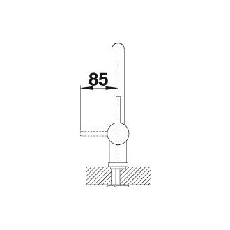Blanco LINUS 514020 Batéria chróm
