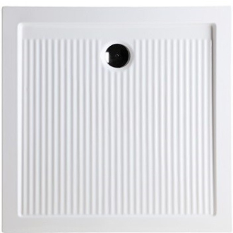 vanička keramická FERDY I štvorec 90x90x6, 5 cm VANKEFEI90