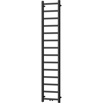 Kúpeľňový radiátor Mexen Bolt 1800 x 400 mm, 406 W, čierny - W126-1800-400-00-70