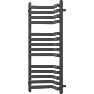 Kúpeľňový radiátor Mexen Loop 1000 x 375 mm, 572 W, antracit - W129-1000-350-00-66
