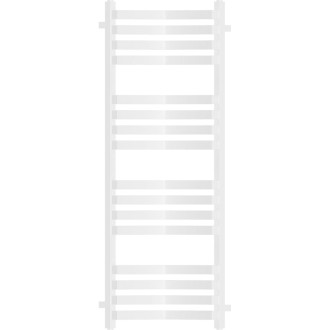 Kúpeľňový radiátor Mexen Loop 1250 x 375 mm, 666 W, biely - W129-1250-350-00-20