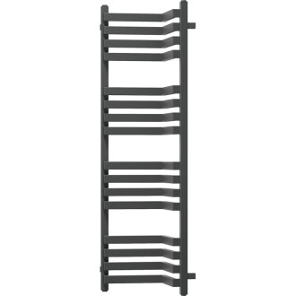 Kúpeľňový radiátor Mexen Loop 1250 x 375 mm, 666 W, antracit - W129-1250-350-00-66