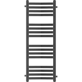 Kúpeľňový radiátor Mexen Loop 1250 x 375 mm, 666 W, antracit - W129-1250-350-00-66