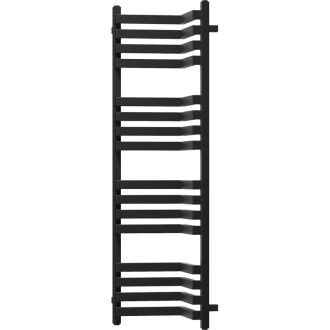 Kúpeľňový radiátor Mexen Loop 1250 x 375 mm, 666 W, čierny - W129-1250-350-00-70