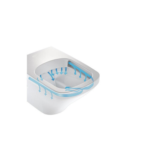kombi WC TRIA (RIMLESS), vrátane nádržky a systému + SLIM sedátko soft-close OLKGTR00KRK48