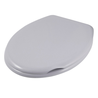 wc sedátko LINDI, polypropylén, šedá farba KD02181300