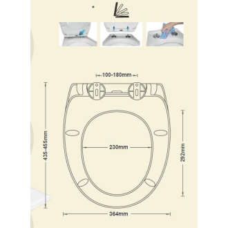 wc sedátko Bolero, duroplast, soft-close KD02181443